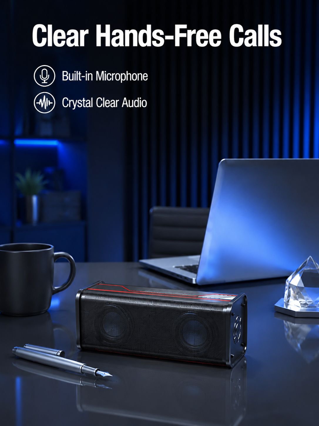 Super Long Battery Dual Boom Mini Speaker