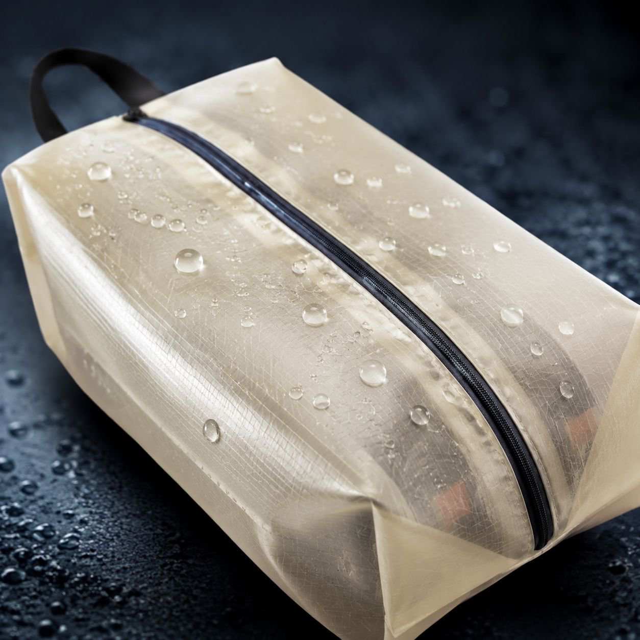 Shoe organizer pouch for suitcase