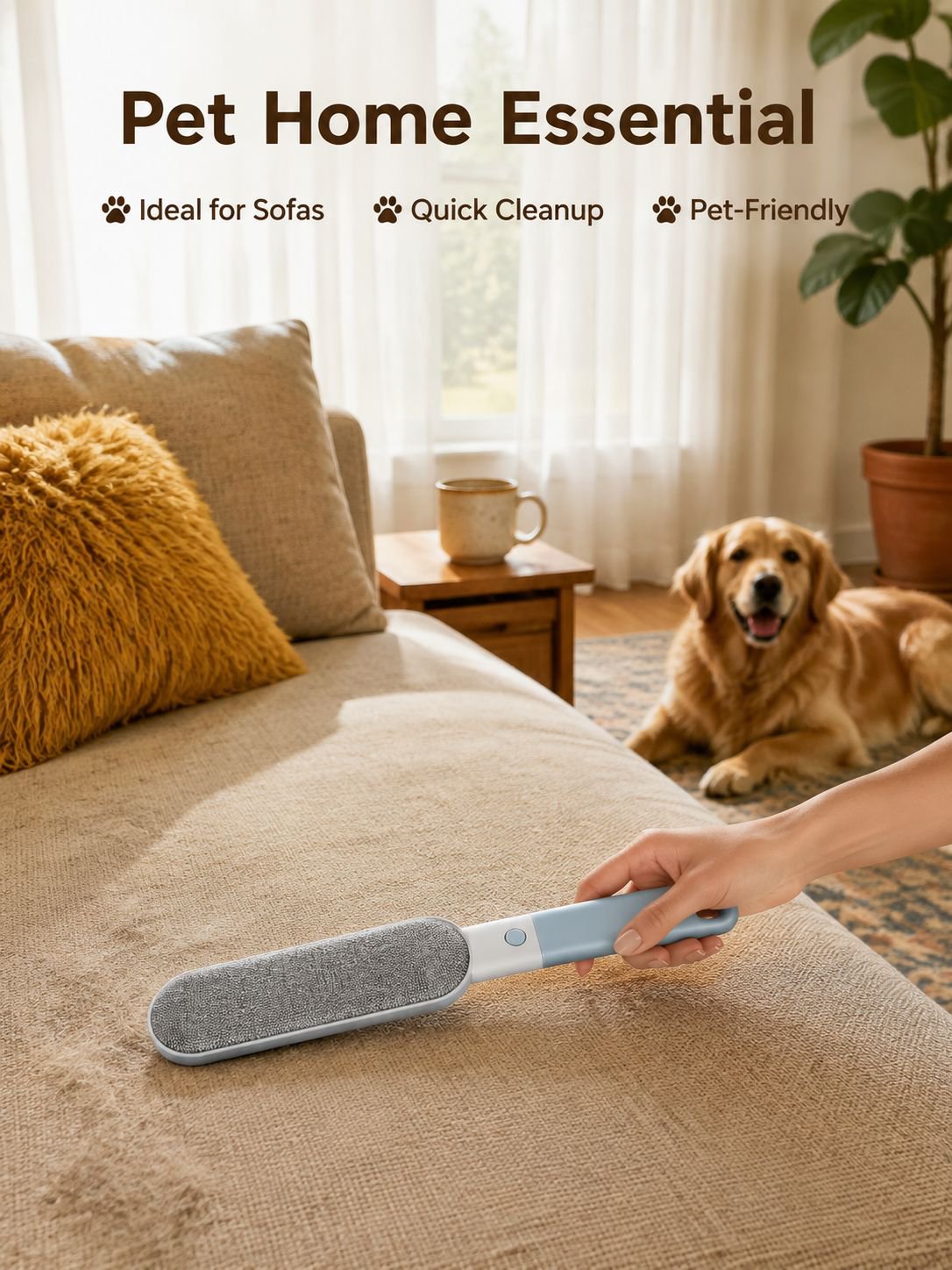 Double sided electrostatic brush