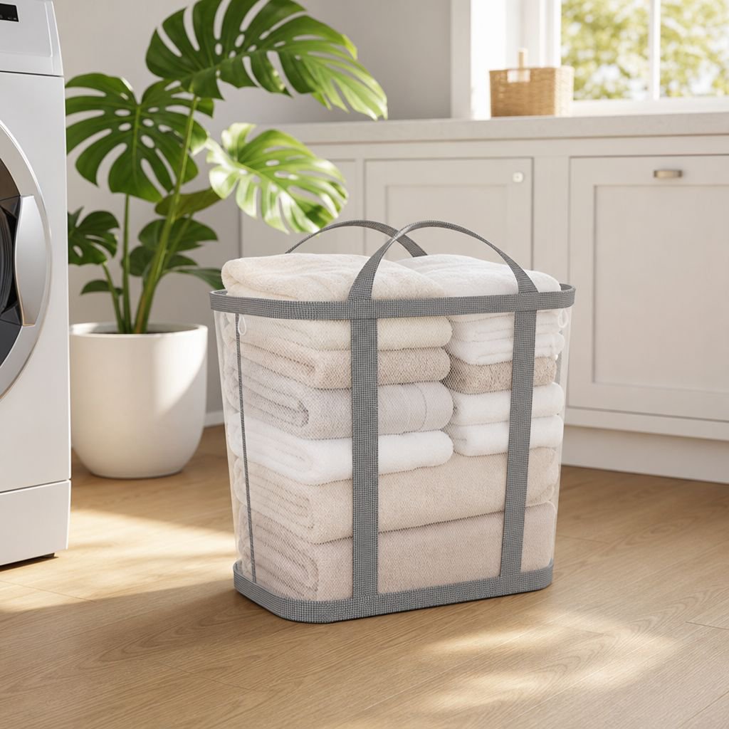 Wall-Mounted Foldable Household Toy and Laundry Basket Storage Bucket