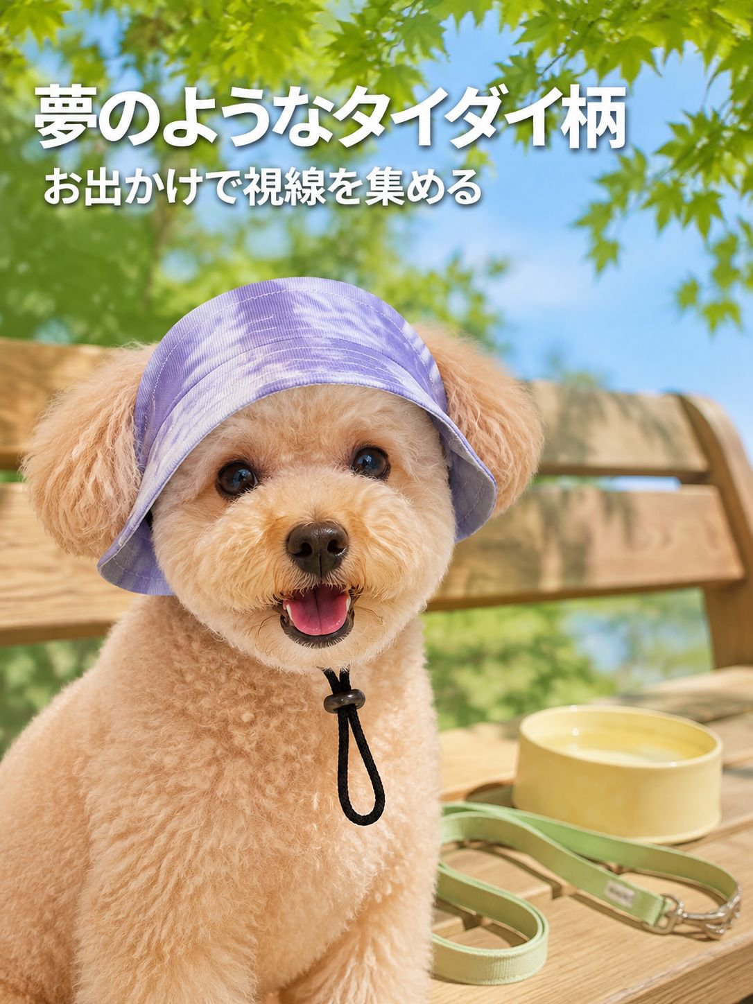 綿製の耳保護サンハット