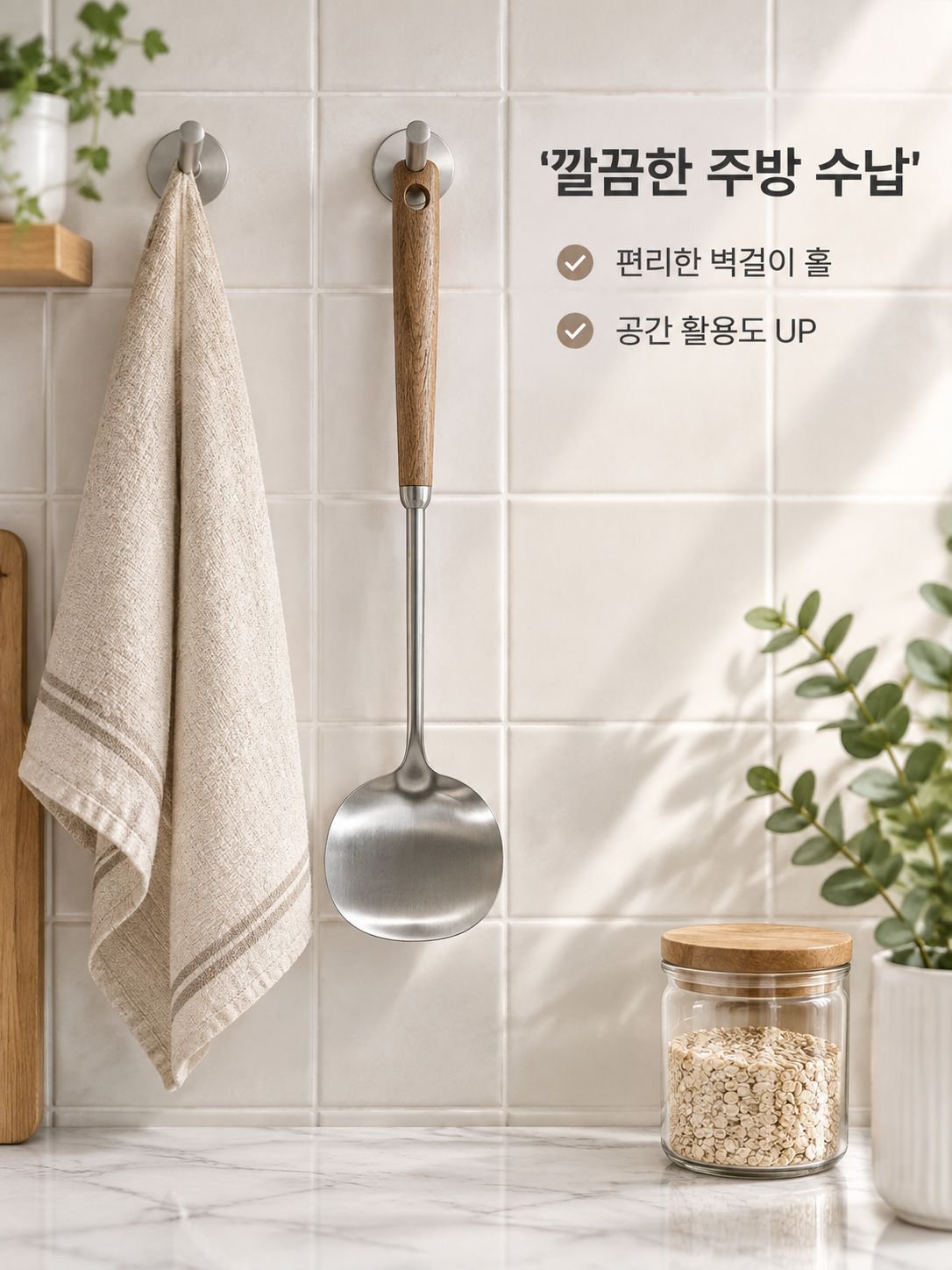  스테인리스 버섯 서빙 스푼