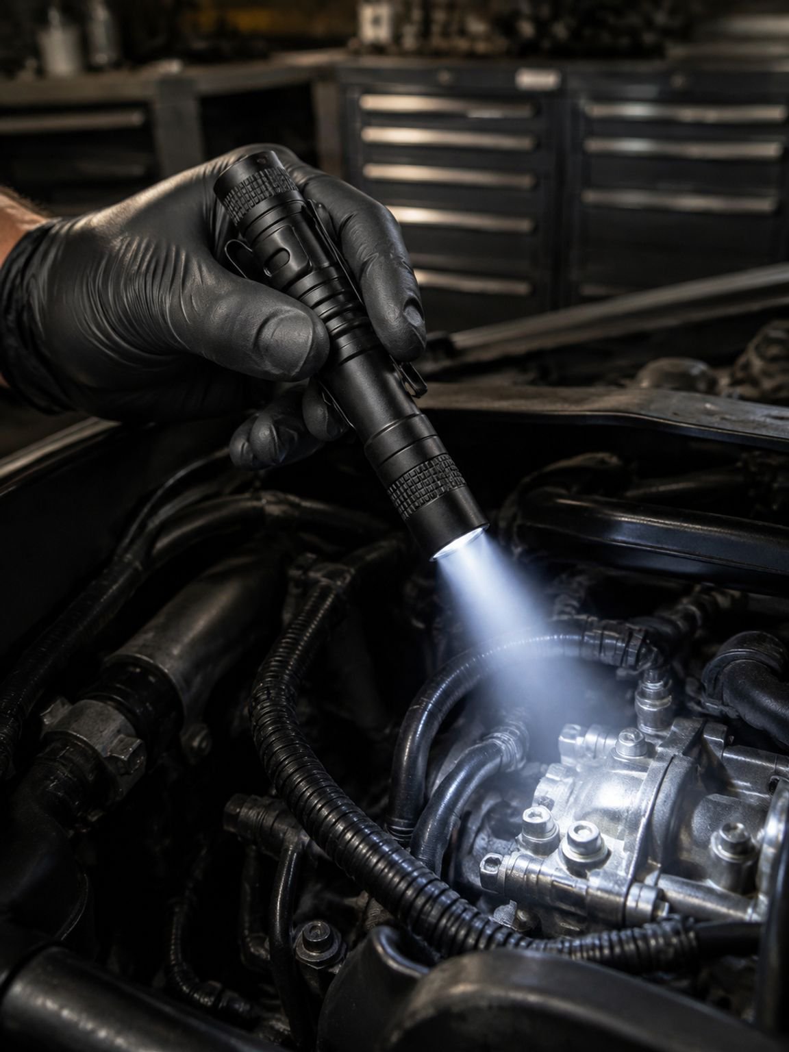 Portable High Intensity Flashlight
