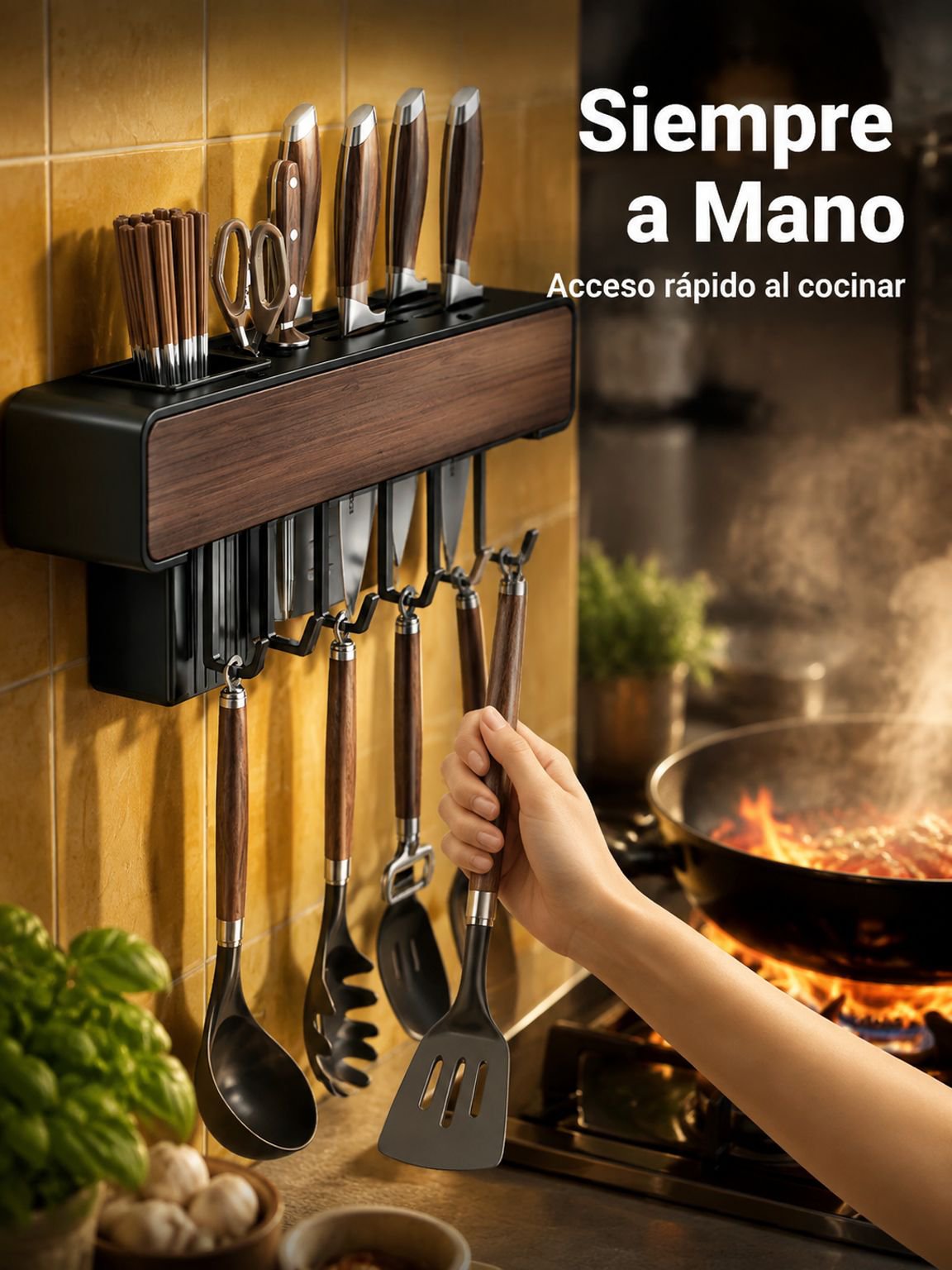 Escurridor ajustable para platos y utensilios