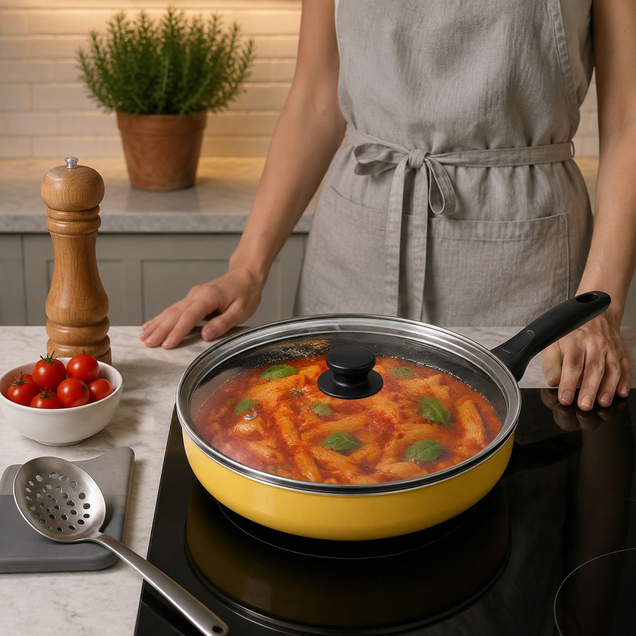 Household Non-stick Frying Pan for Pancakes, Steaks and More
