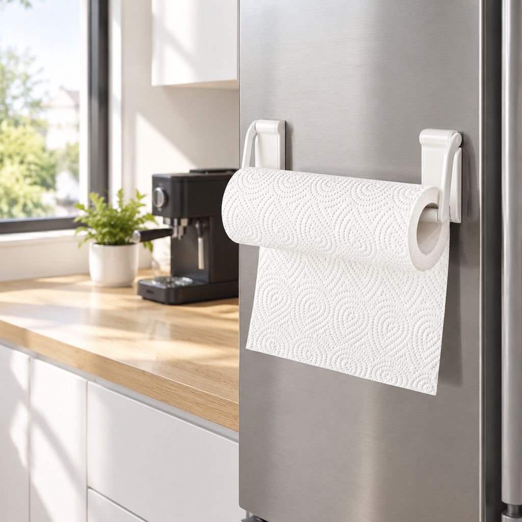 Kreativer magnetischer Papierhandtuchhalter für den Haushalt, separater Einweg-Papierrollenhalter fü