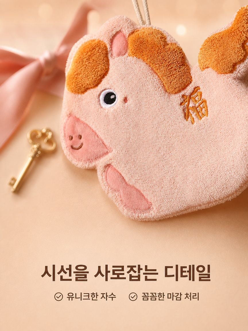 반짝이는 눈빛 손수건