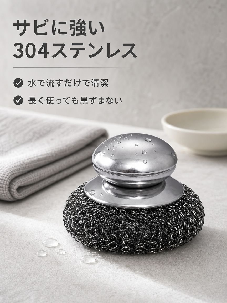 ステンレススチールワイヤーブラシの全体画像