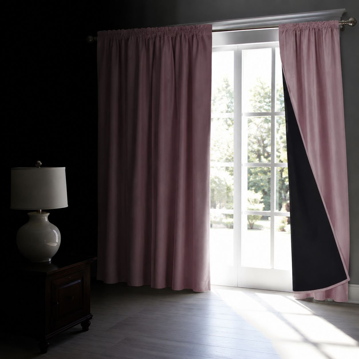 Living Room Full Blackout Thermal Insulation Sunscreen Curtain