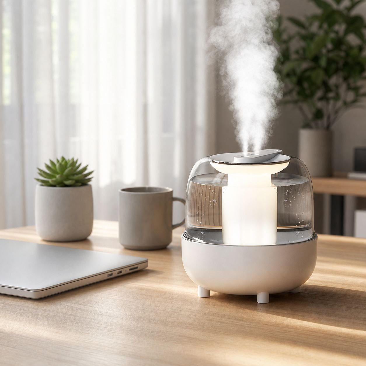 Office Night Light Humidifier (Large Capacity)