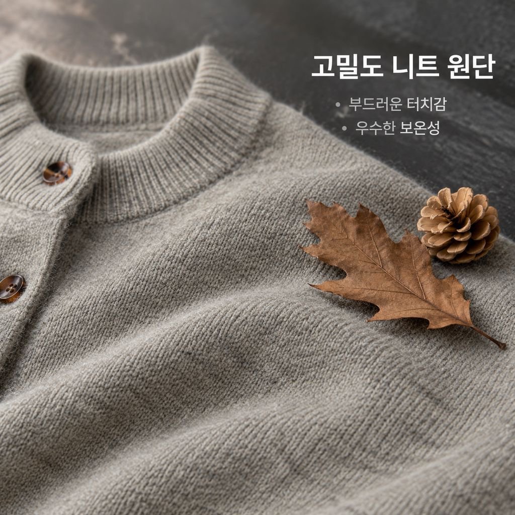 남성용 루즈핏 니트 스웨터