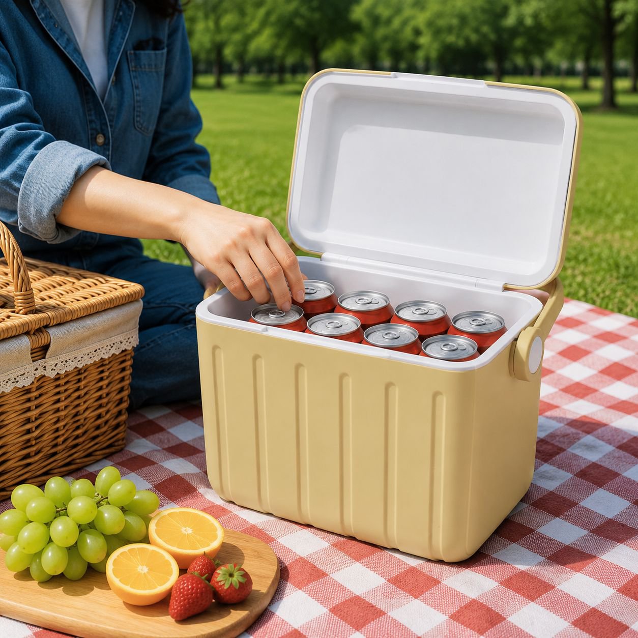 Multi-functional Portable Car Cooler Box