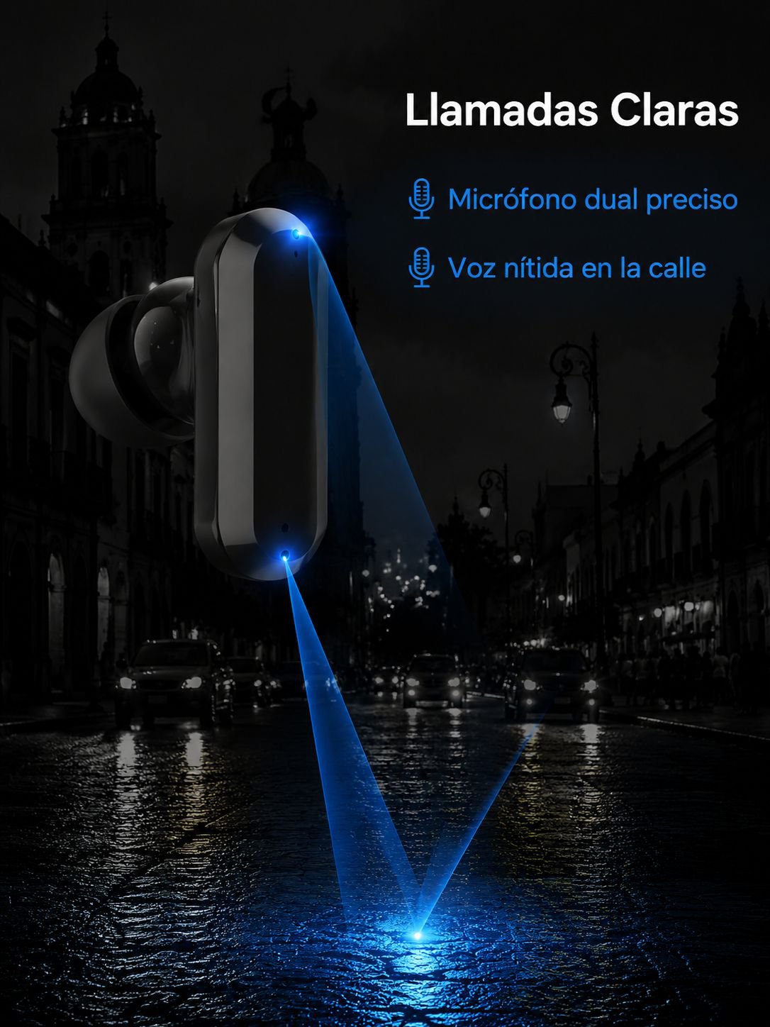 Auriculares bluetooth con batería de larga duración
