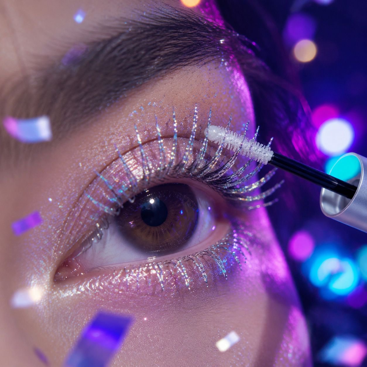 JMY-Long-lasting Glitter Film Mascara