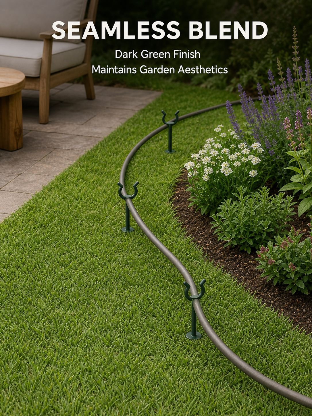 Garden Hose Holder Water Pipe Support Rack
