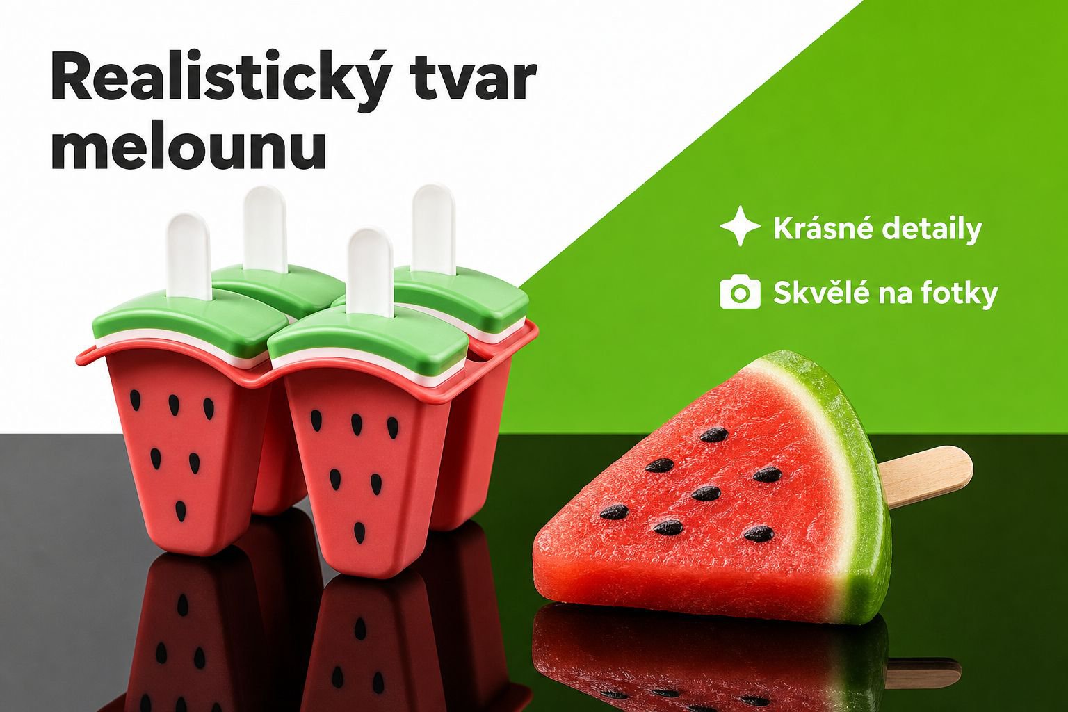 Detail formy na nanuky s praktickým víkem