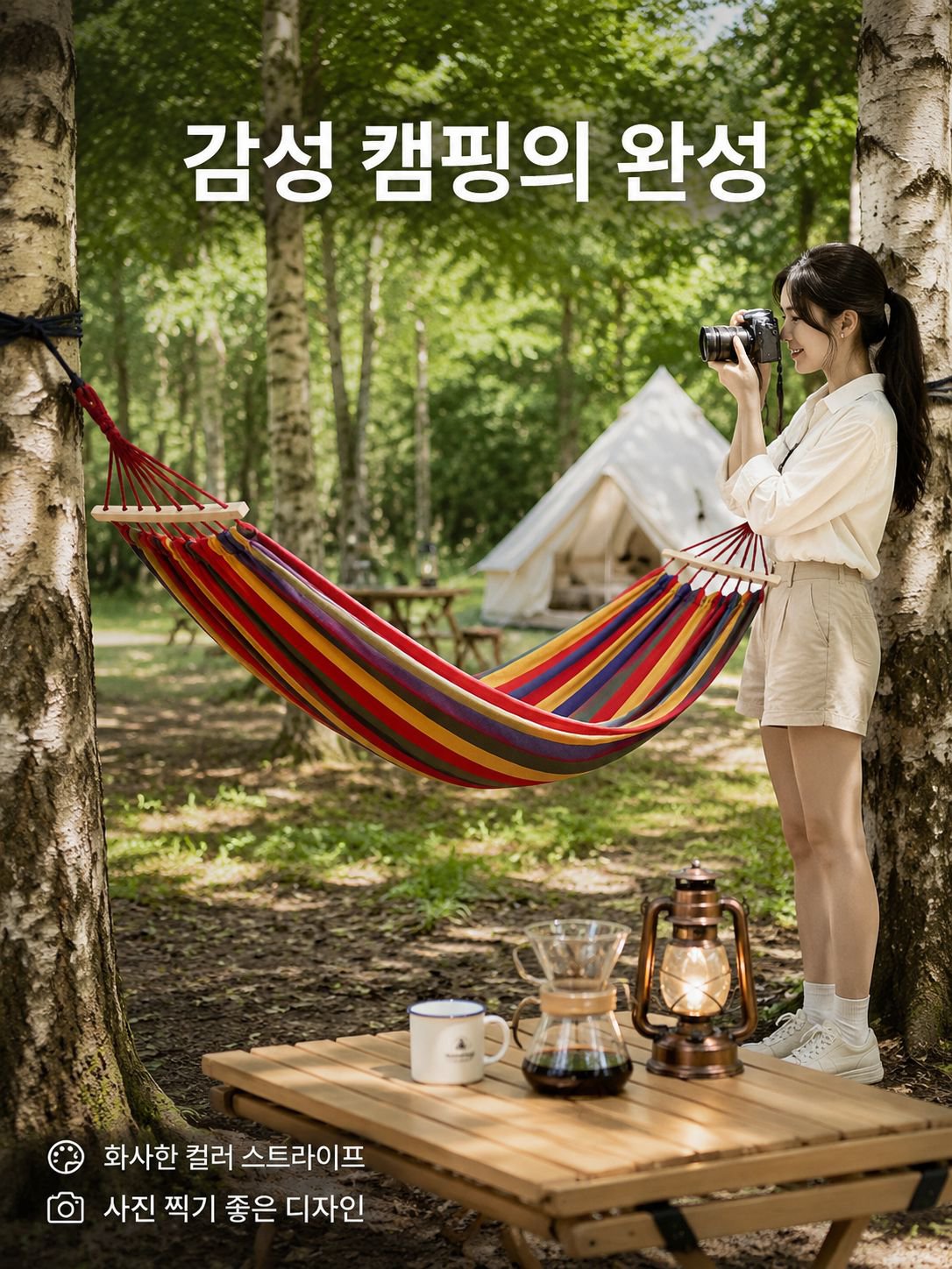 넘어지지 않는 해먹 스윙