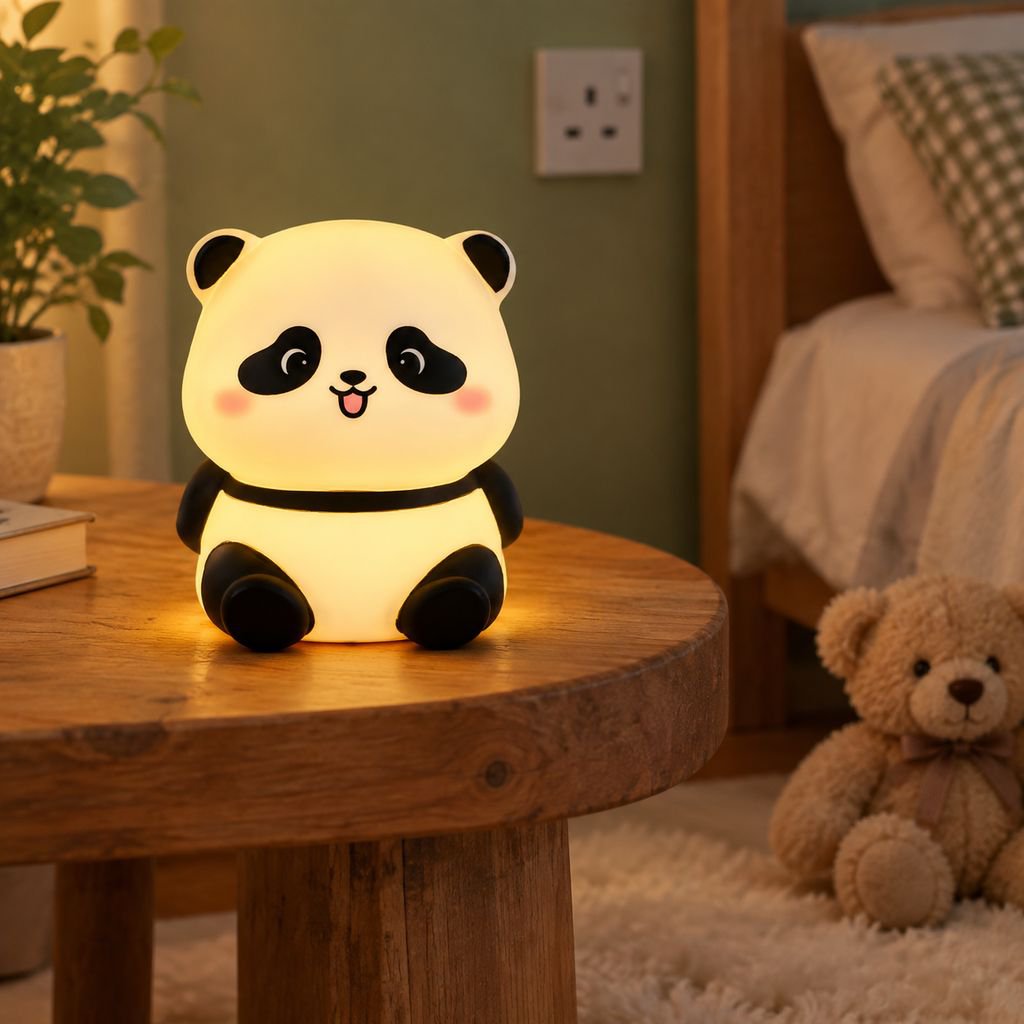 Cute panda wall hook for kids room decor