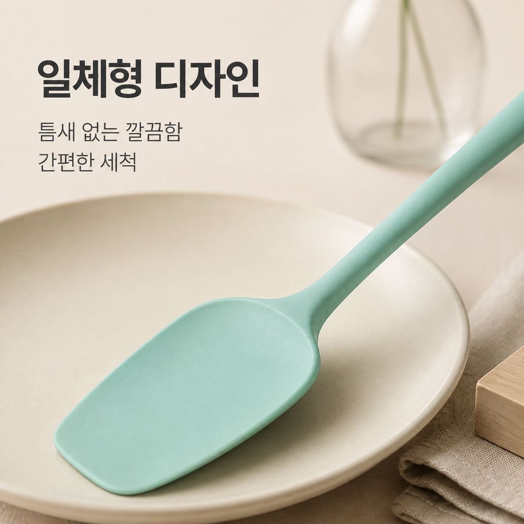 대소 실리콘 스크레이퍼 주방 베이킹 도구