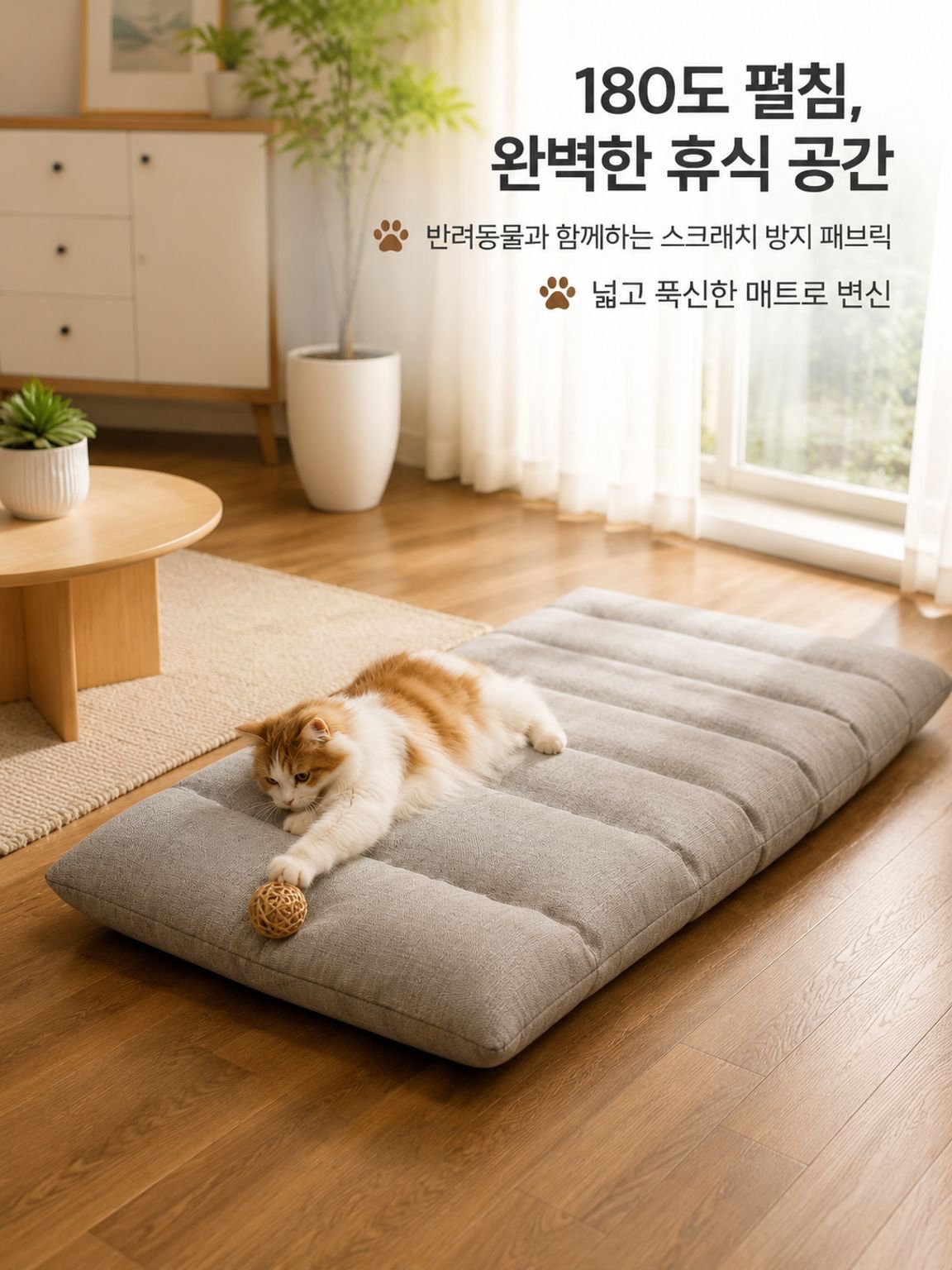 다기능 접이식 게으른 플로어 체어 타타미