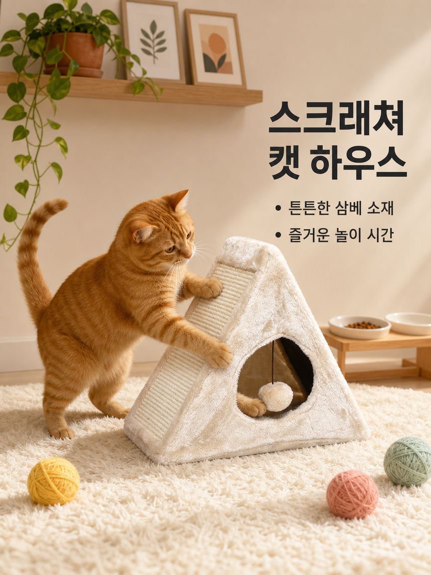 접이식 검 모양 고양이 둥지 등반 홀더