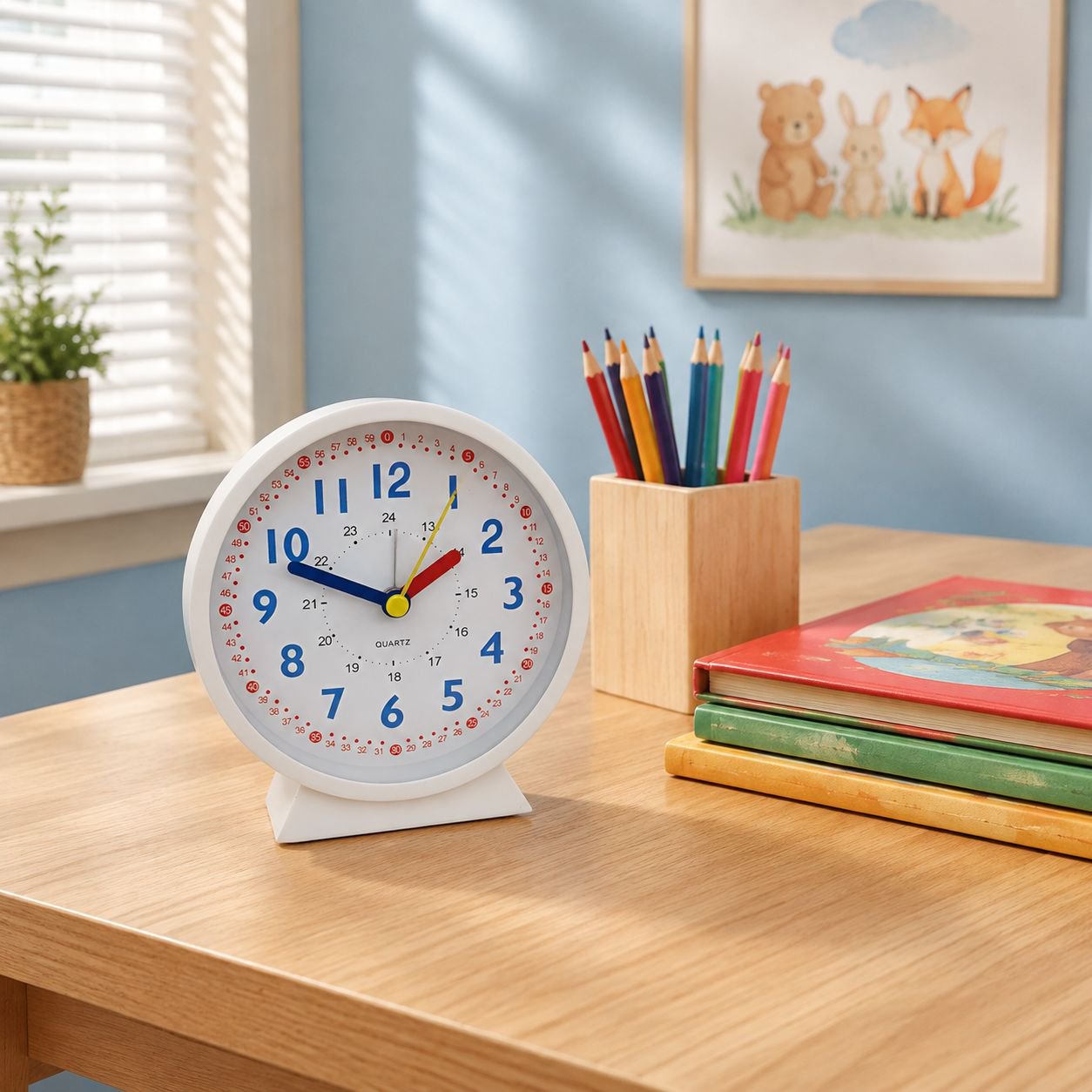 Kids Silent Learning Clock - Digital Cognition Early Education