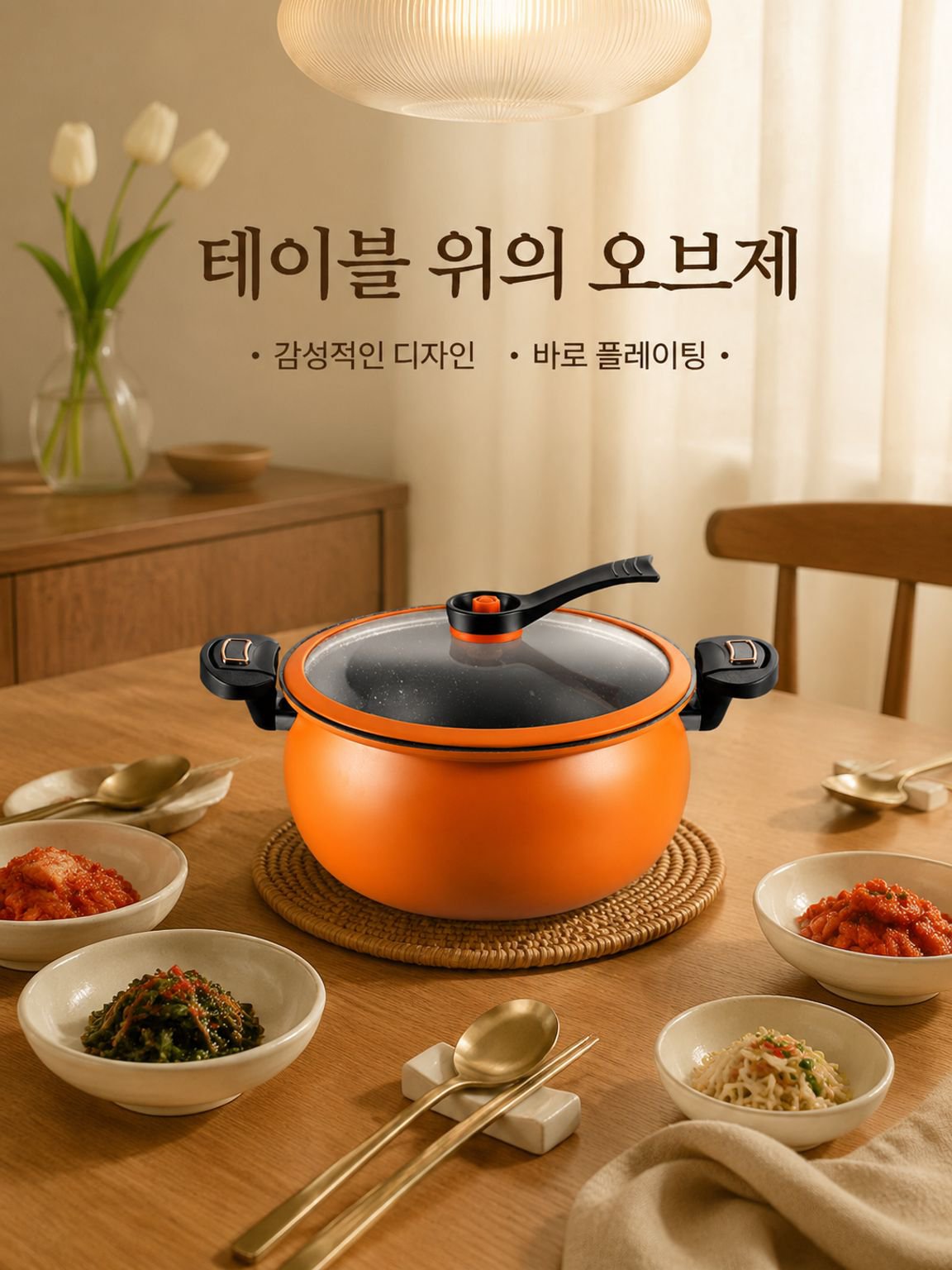 다기능 미압 논스틱 요리 냄비