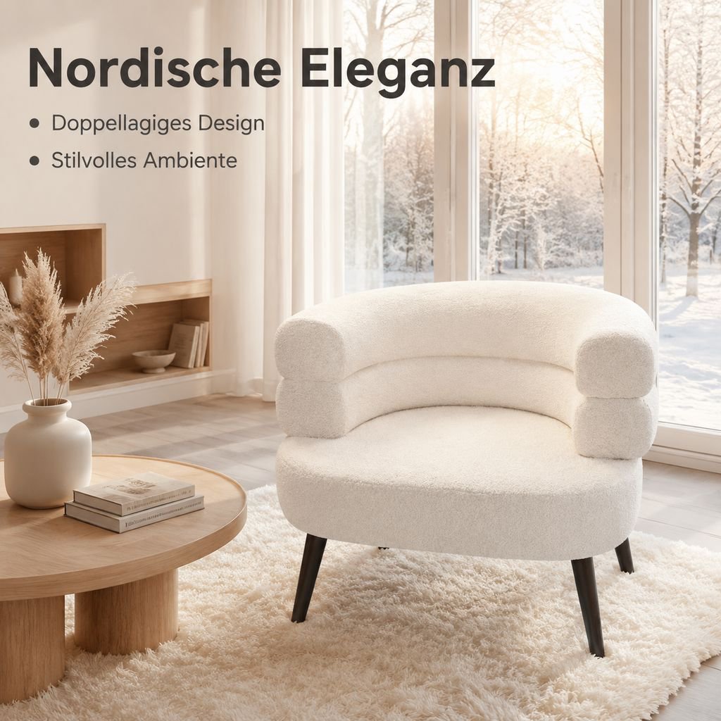 Bequemer, geschlossener Sessel