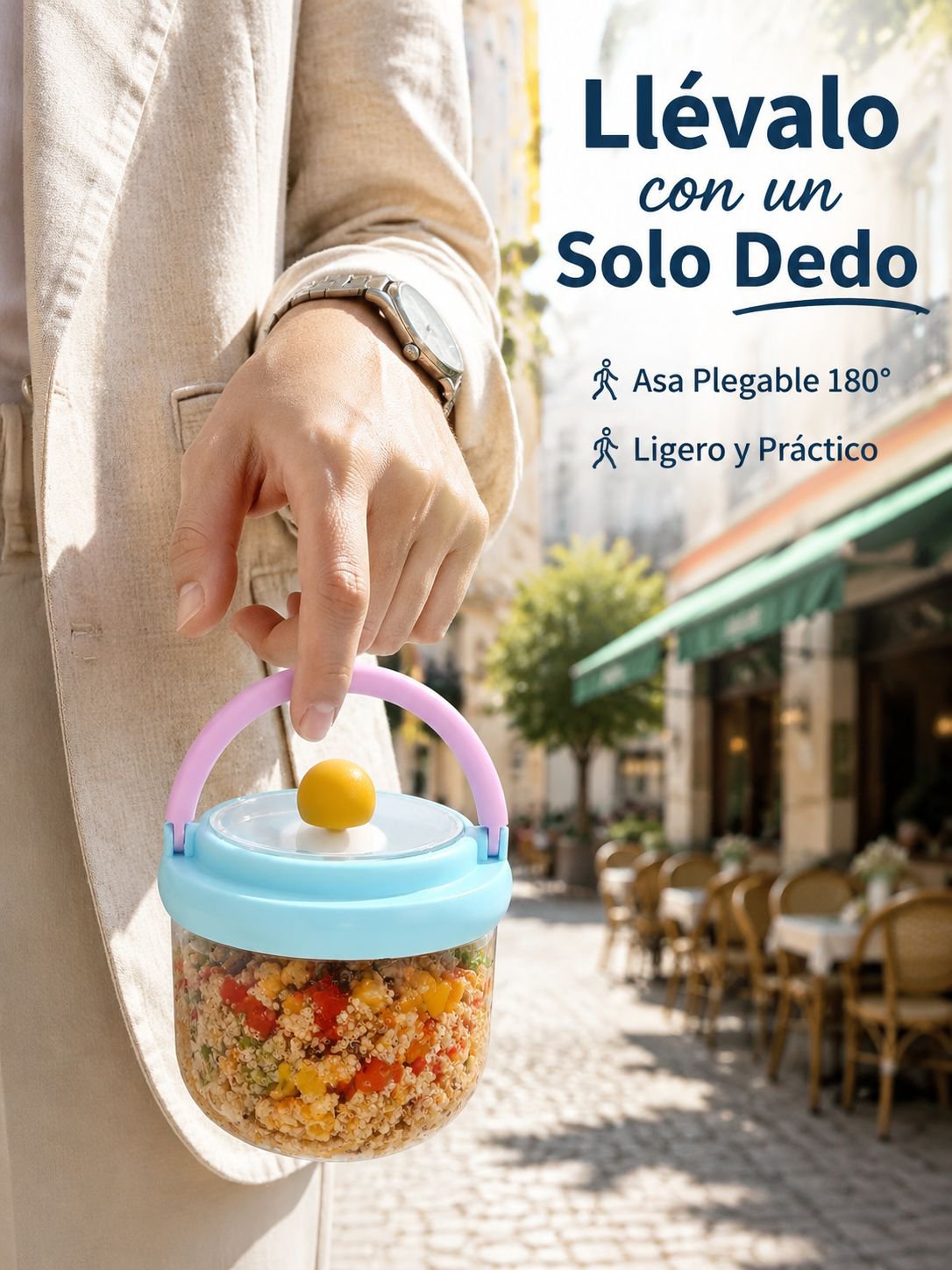 Taza de ensalada de frutas