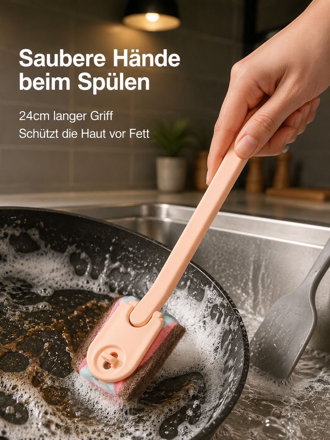 Vielseitige Küchenreinigungsbürste