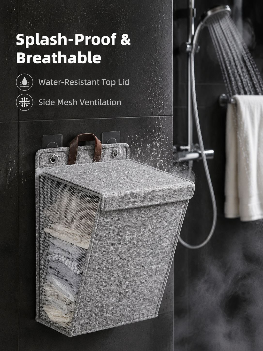 Cotton and Linen Clothing Storage Basket