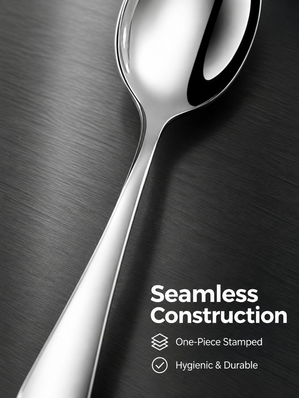 Stainless steel Western-style spoon