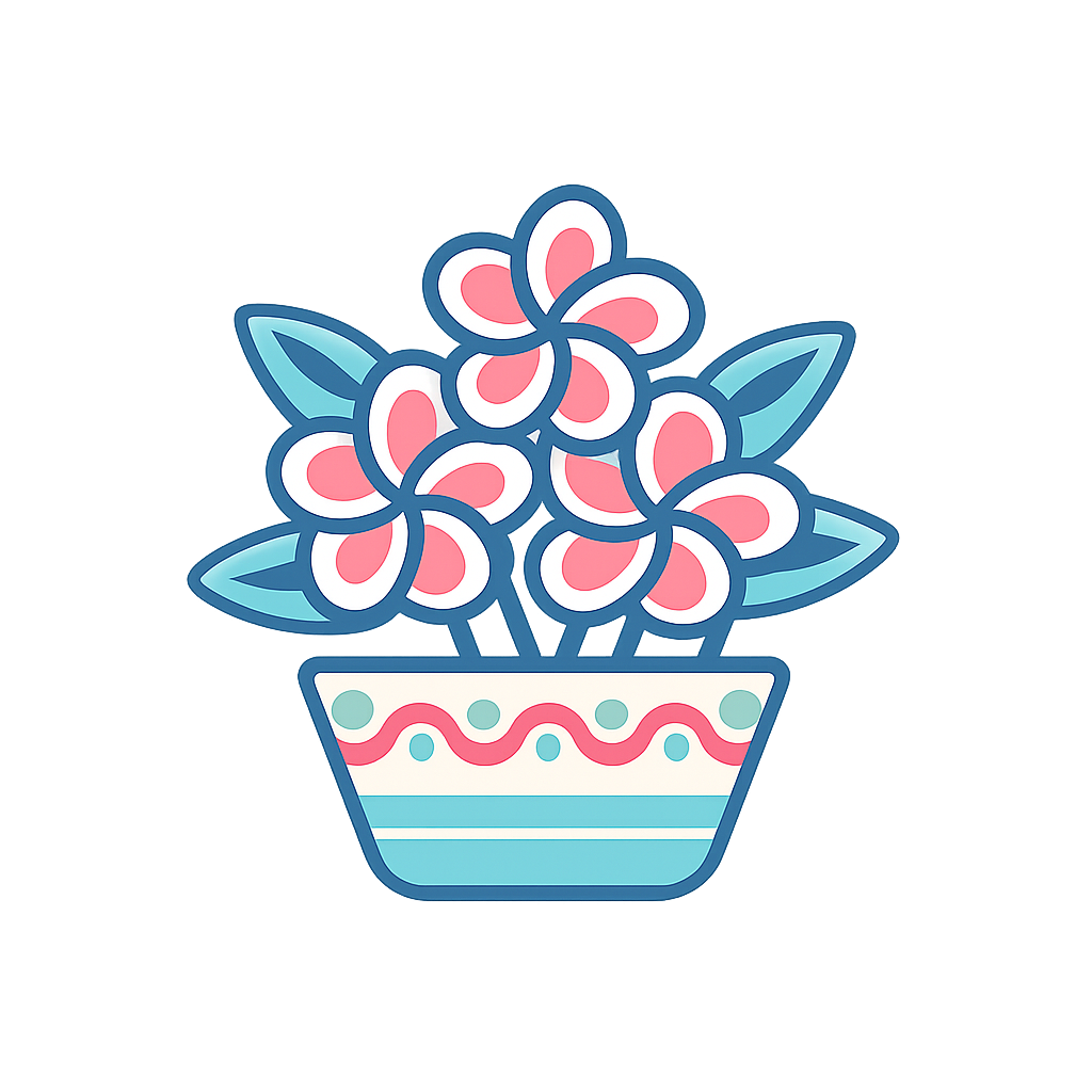 Artificial flower ornaments