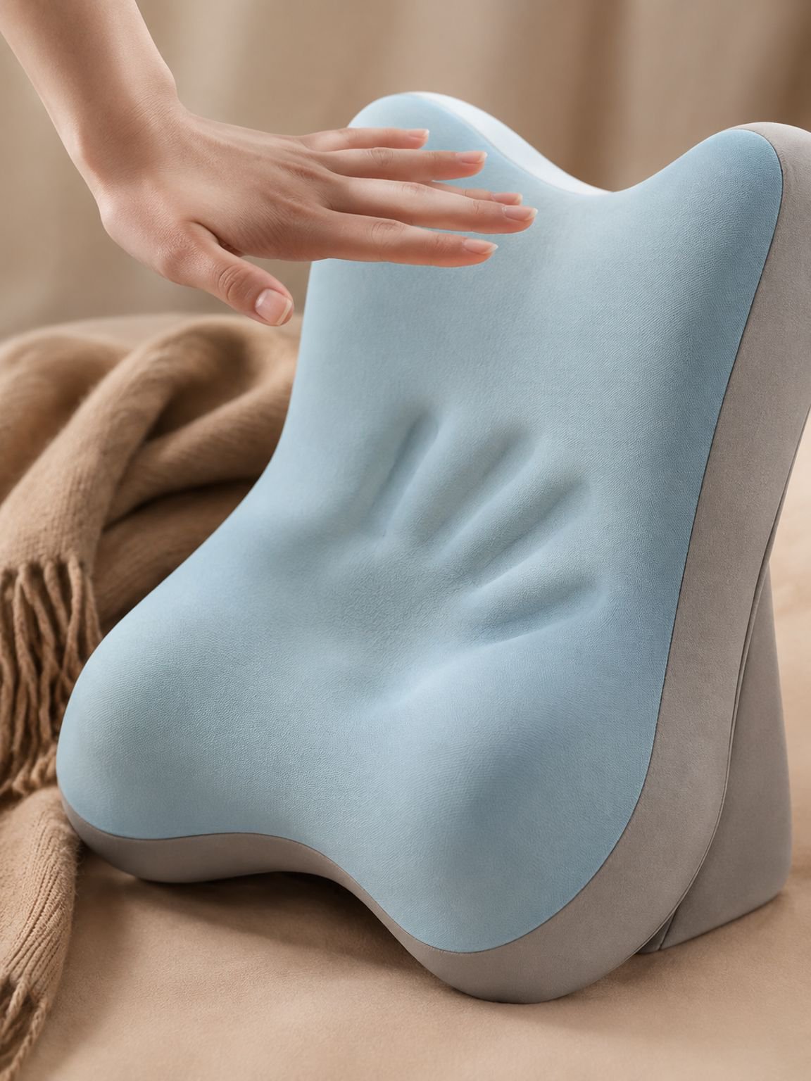 Headboard cushion can be adjusted to different slopes to protect the neck and waist. 
