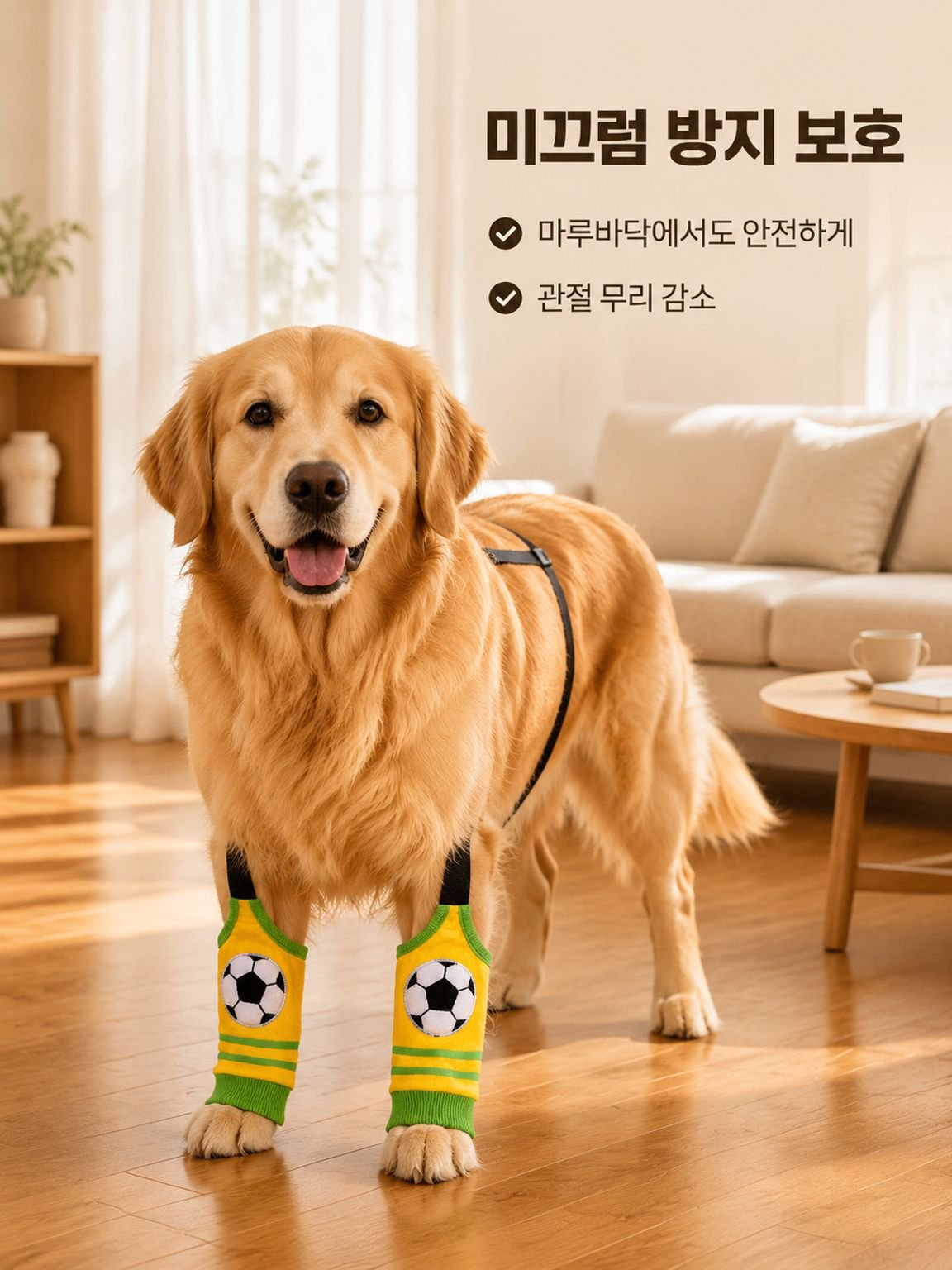 대형견 무릎 보호 다리 보호대
