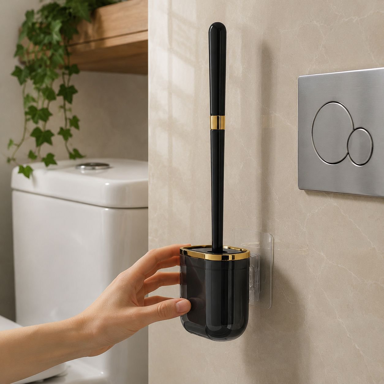 しっかり汚れを落とすトイレクリーナーブラシ部分