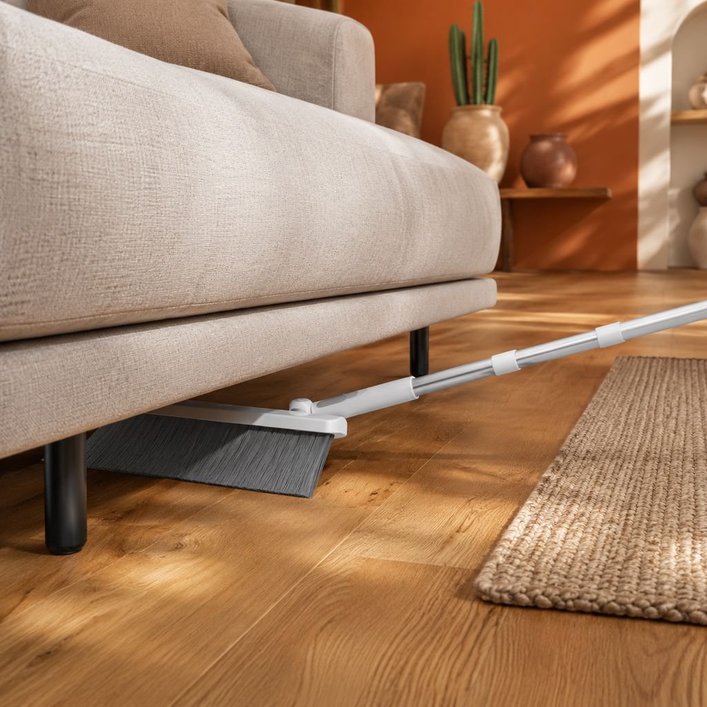 Utensilios de limpieza doméstica con diseño ergonómico
