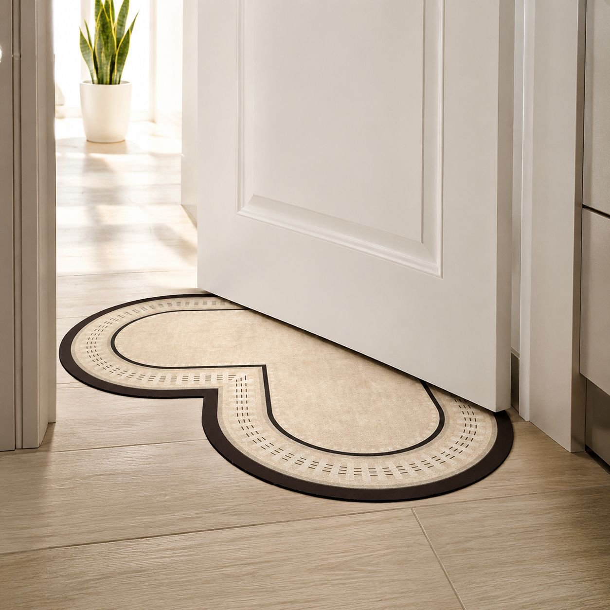 Luxury Diatom Mud Absorbent Bathroom Mat, Non-slip and Easy to Clean