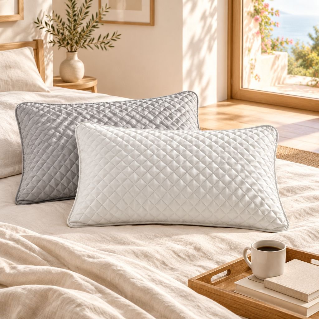 Núcleo de almohada con capa protectora de aislamiento, funda de almohada acolchada para el hogar, an
