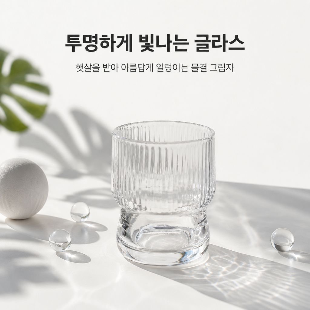 두꺼운 스태킹 커피컵 콜드브루 아이스라떼 스태킹 유리컵 가정용 음료컵