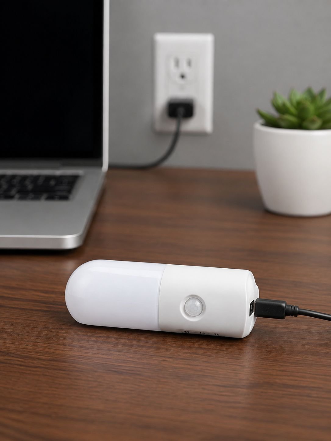 Modern rechargeable night light for home decor
