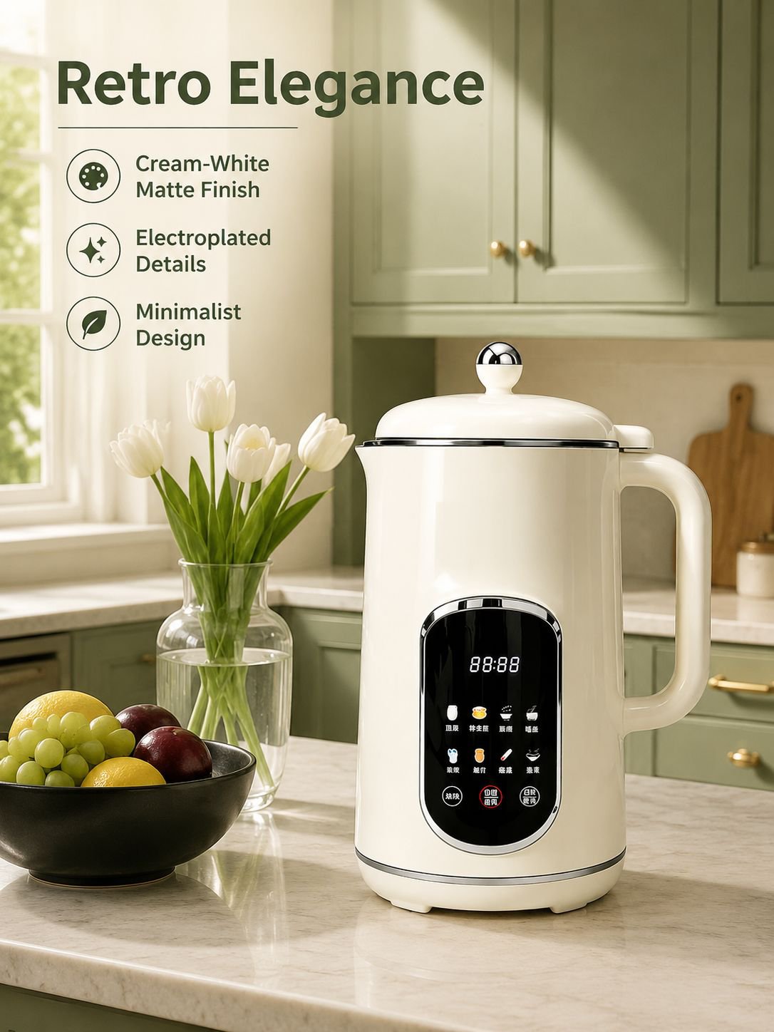 Household Silent High-Speed Soymilk Maker