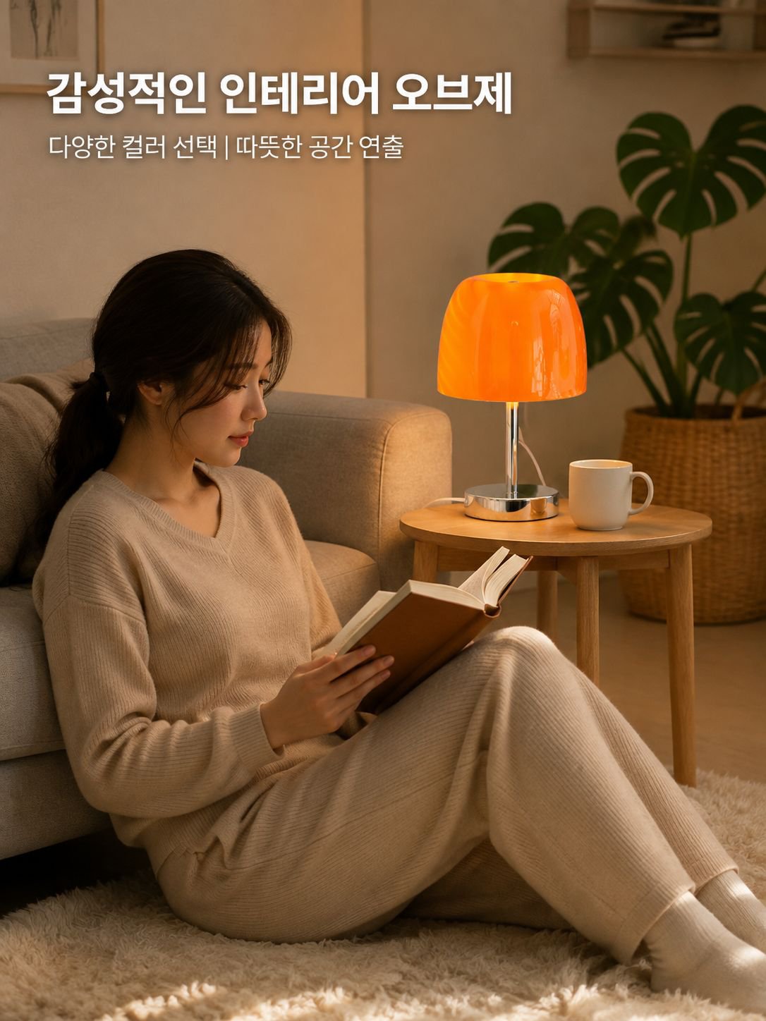 크리미 글라스 앰비언트 라이트