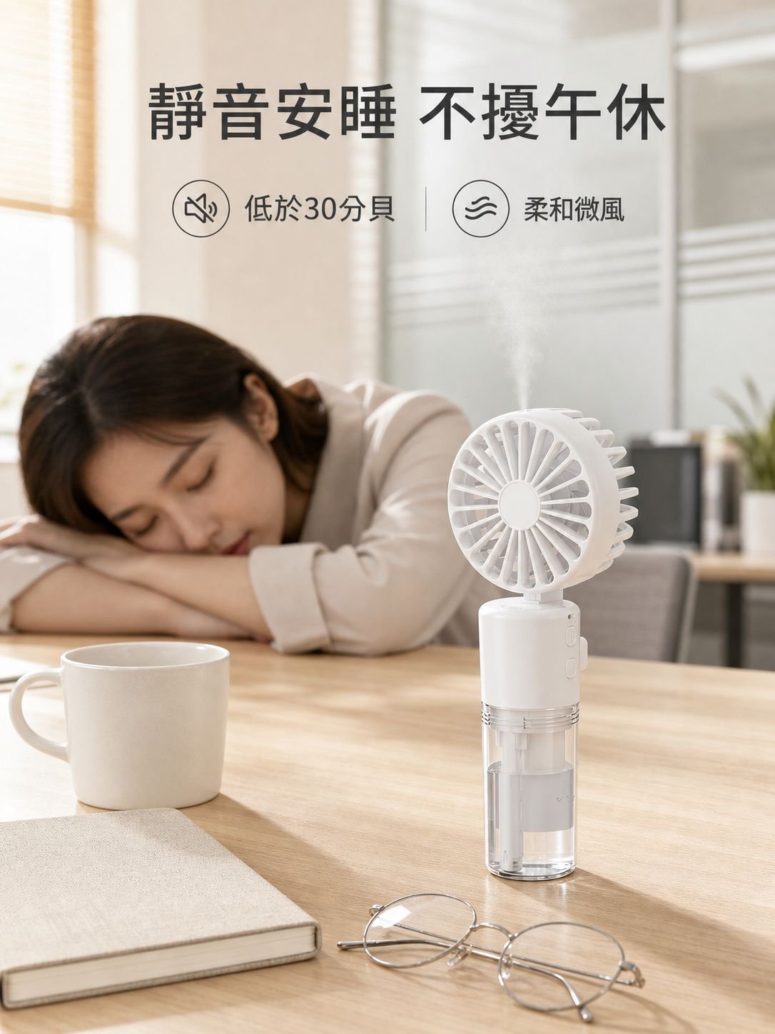 便攜式折疊手頸風扇