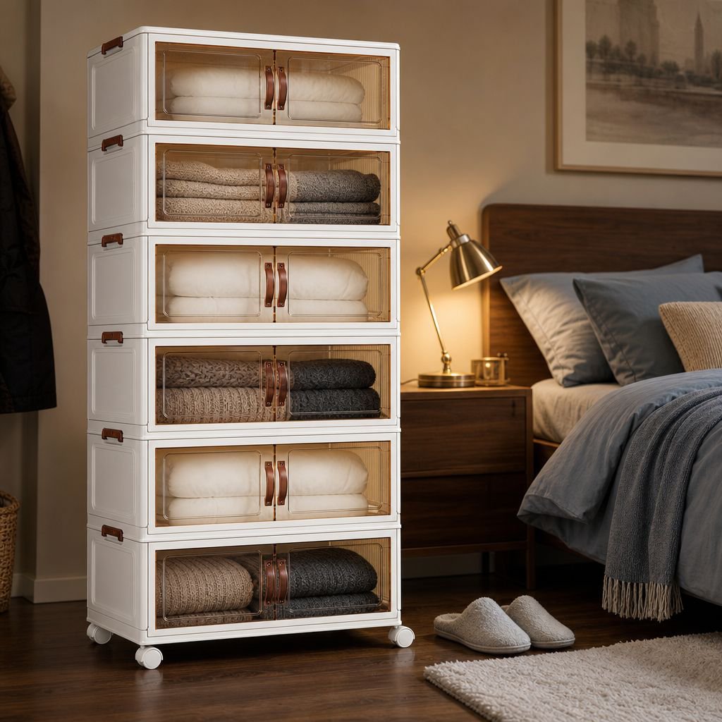 Modern home bedroom storage cabinet