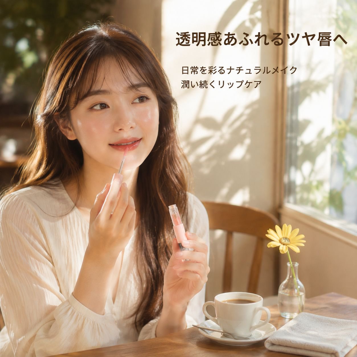 デュアルエフェクトのエッセンスリップグロス