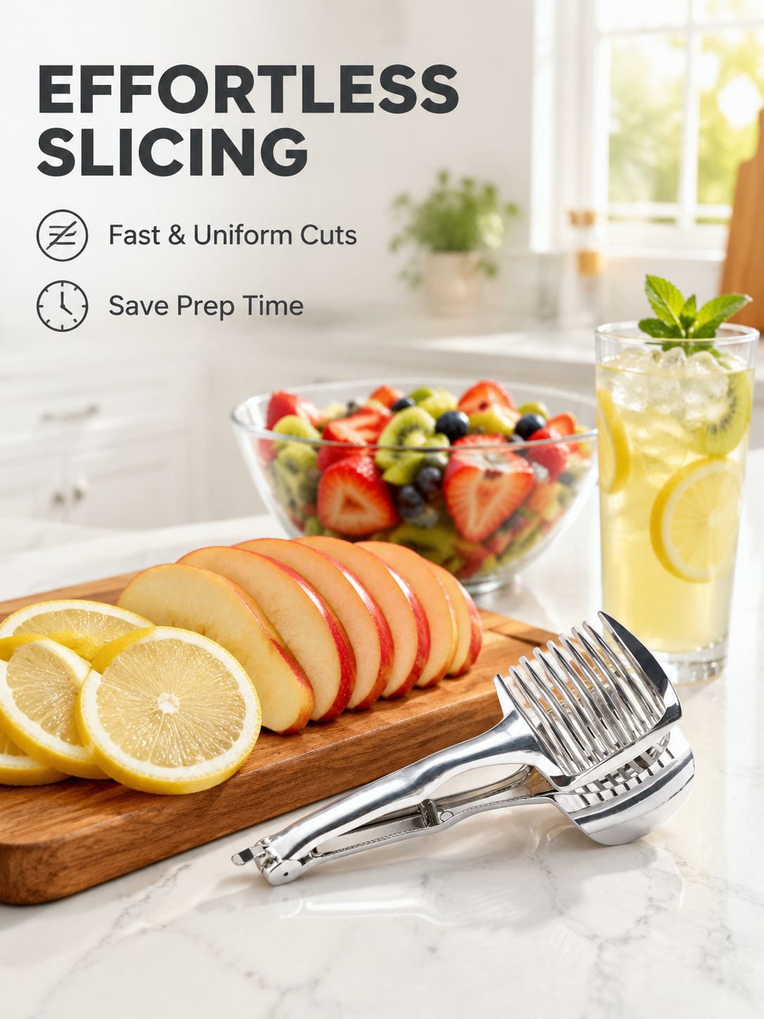 Multifunctional Fruit Slicer (Lemon, Apple)