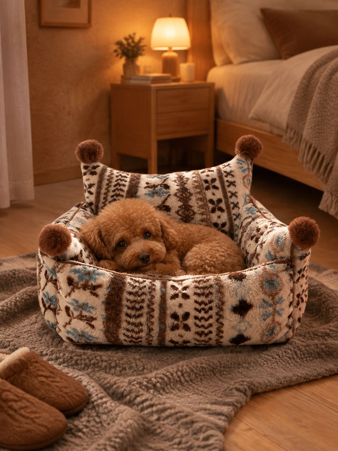 Sofá cálido para mascotas, otoño e invierno