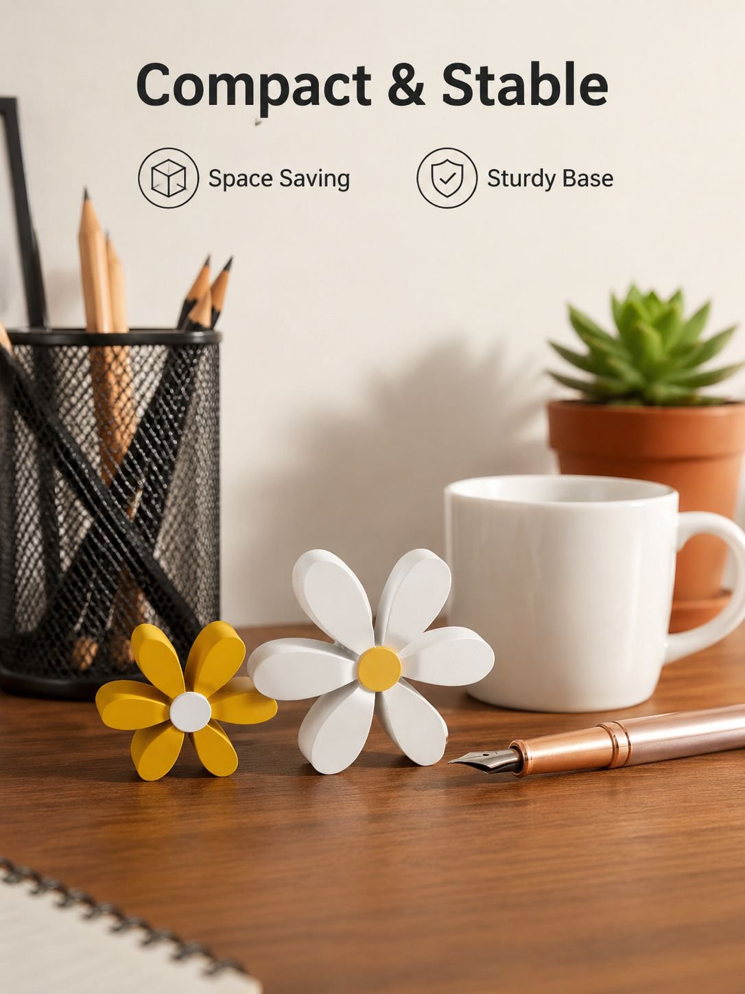 Cute Cartoon Daisy Desk Decoration