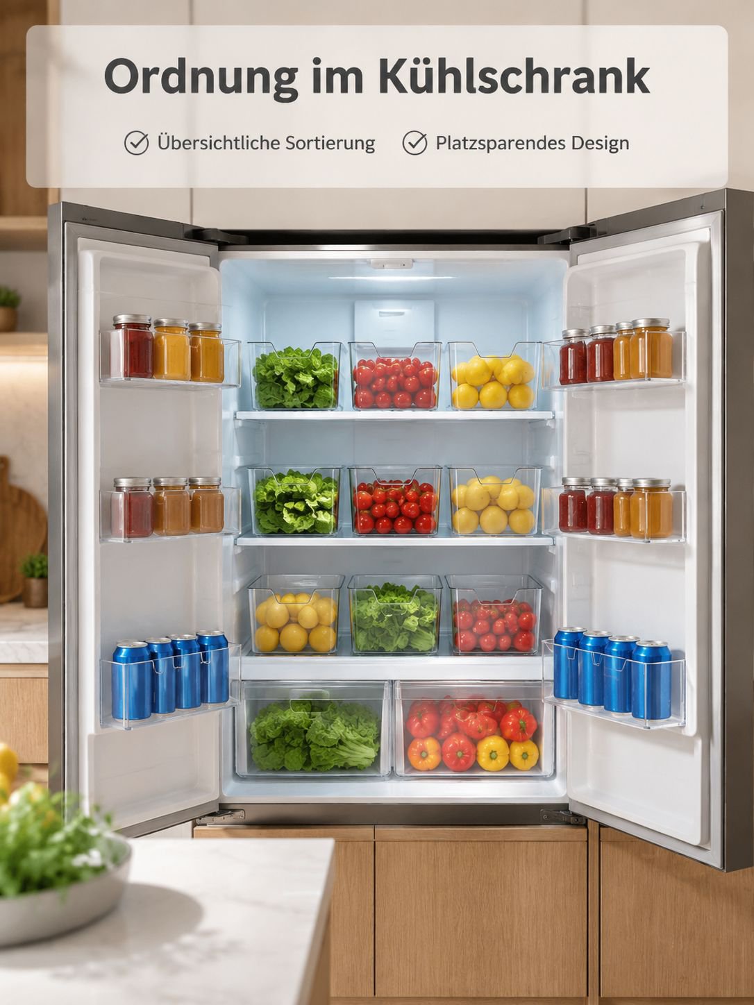 Multifunktionale Kühlschrank-Frischhaltebox